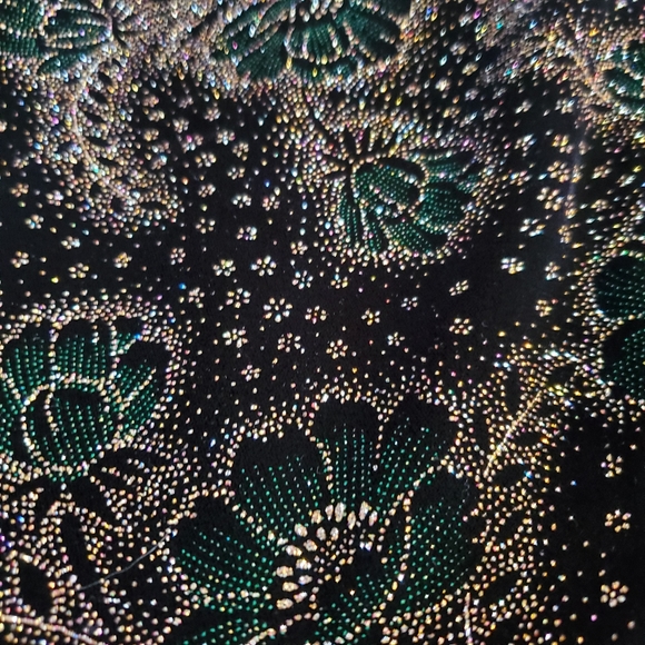 Vintage Jessica McClintock Velvet 80s Party Dress - Picture 6 of 16